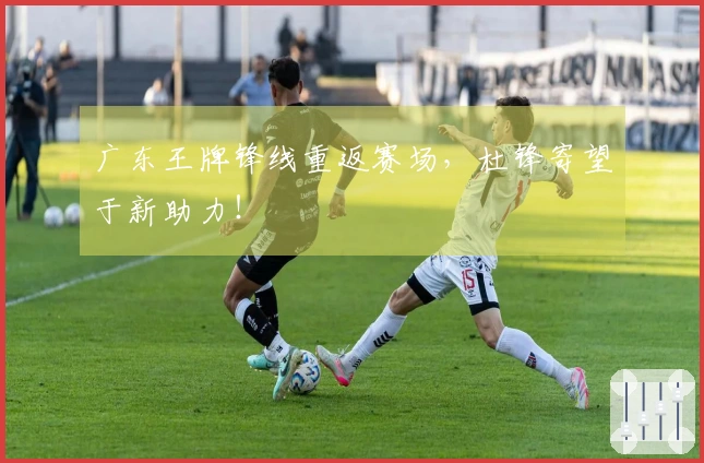 广东王牌锋线重返赛场，杜锋寄望于新助力！